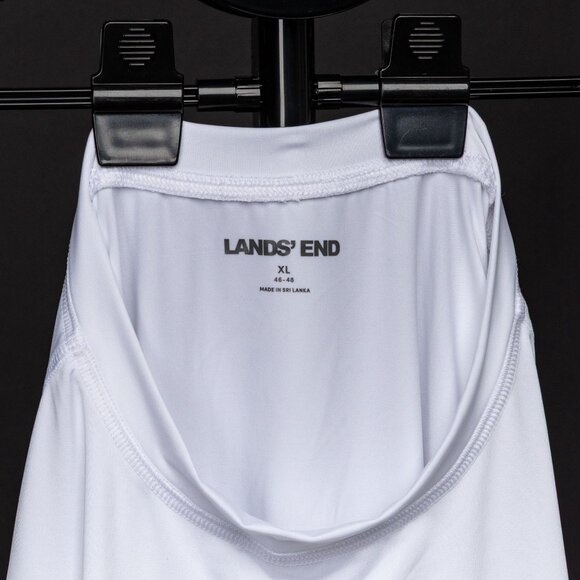 Lands’ End Men’s Long Sleeve Performance Tee – White – XL – NWOT - Picture 3 of 3